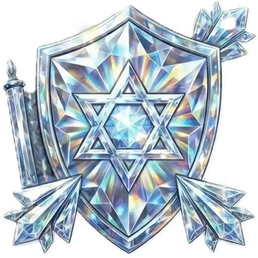 Diamond rank emblem